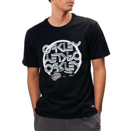 Camiseta Masculina Oakley Organic B1B Chromed PRETO-FOA407230-02E- -1-